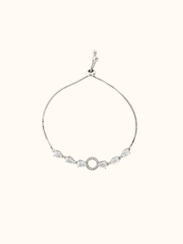 Harmony Slider Bracelet | Sterling Silver for wholesale by The Mira Shoppe