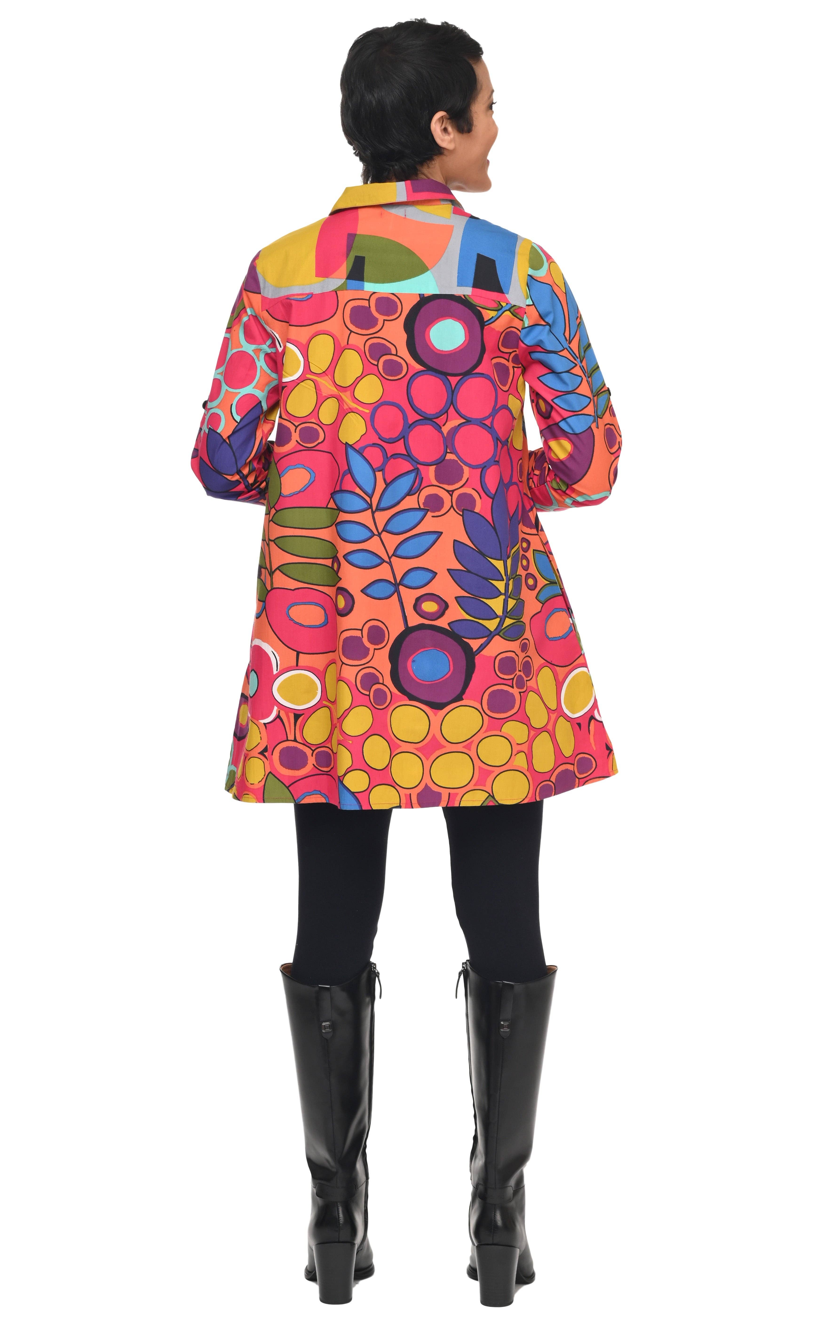 Tulip Clothing – Großhandel Tunika – Damen – CV1218 Rachel Bluse in Galapagos*5