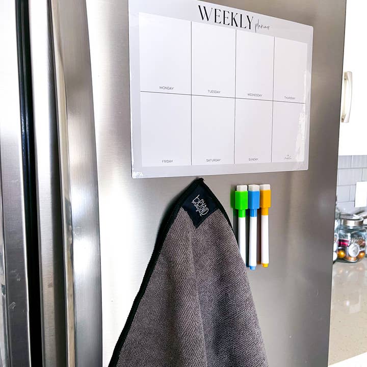 Planificador semanal magnético horizontal, pizarra de borrado en seco para venta al por mayor de Beyond Measure Boards