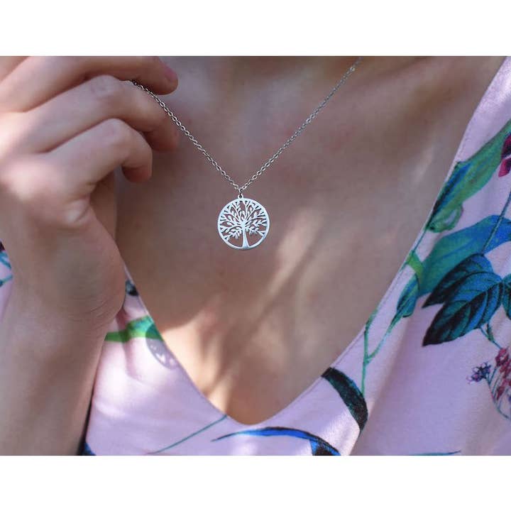 Earthkarma ketting tree of life voor wholesale door Earthkarma