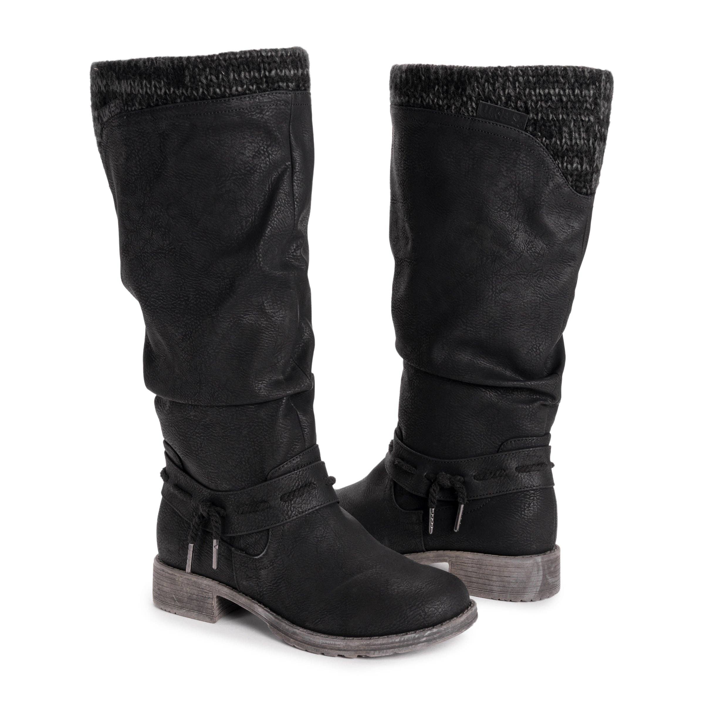 Black Muk Luks Women's Bianca Briana Boots for wholesale on Faire2