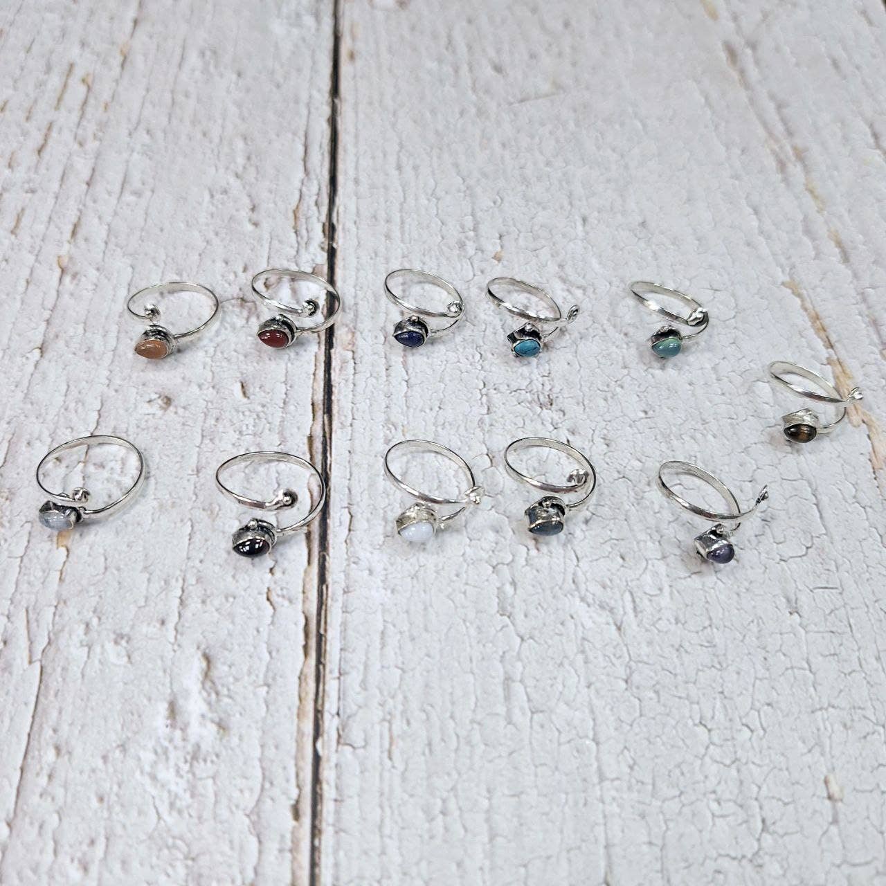 Hecho a mano - Wholesale Single Stone/Solitaire Ring - Assortment of rings22