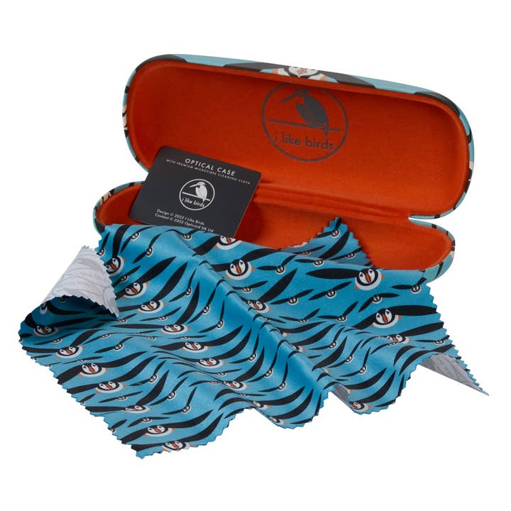 Remaldi® – wholesale Eyewear cases & holders – Unisex – Puffin Glasses Case & Premium Cloth1