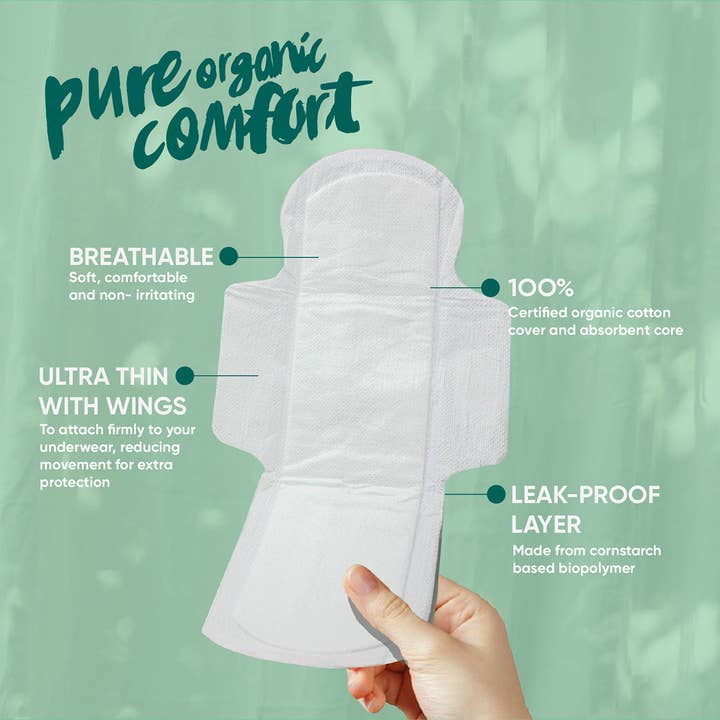 Organic Initiative - Wholesale Menstrual Pad/Liner - Oi Organic Period Pads