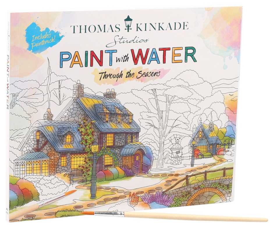 Simon & Schuster - Wholesale Crafts, Hobbies & DIY - Thomas Kinkade Paint with Water by Editors of Thunder Bay Press1