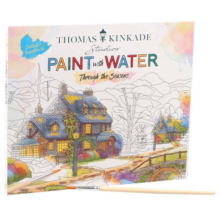 Simon & Schuster - Wholesale Crafts, Hobbies & DIY - Thomas Kinkade Paint with Water by Editors of Thunder Bay Press1