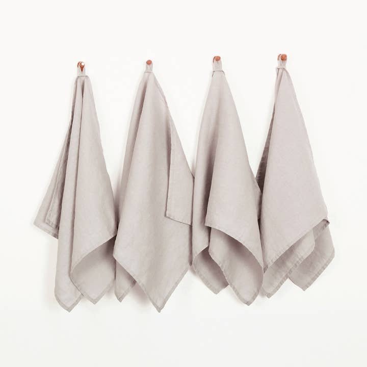 Torchon de cuisine 100 % lin - Serviettes de main 14'' x 28'' - Naturel pour la vente par Triton Linen