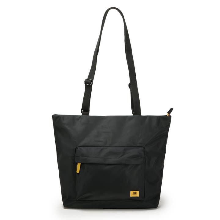 All Black Trafalgar Tote in Corn Nylon for wholesale by ORI London