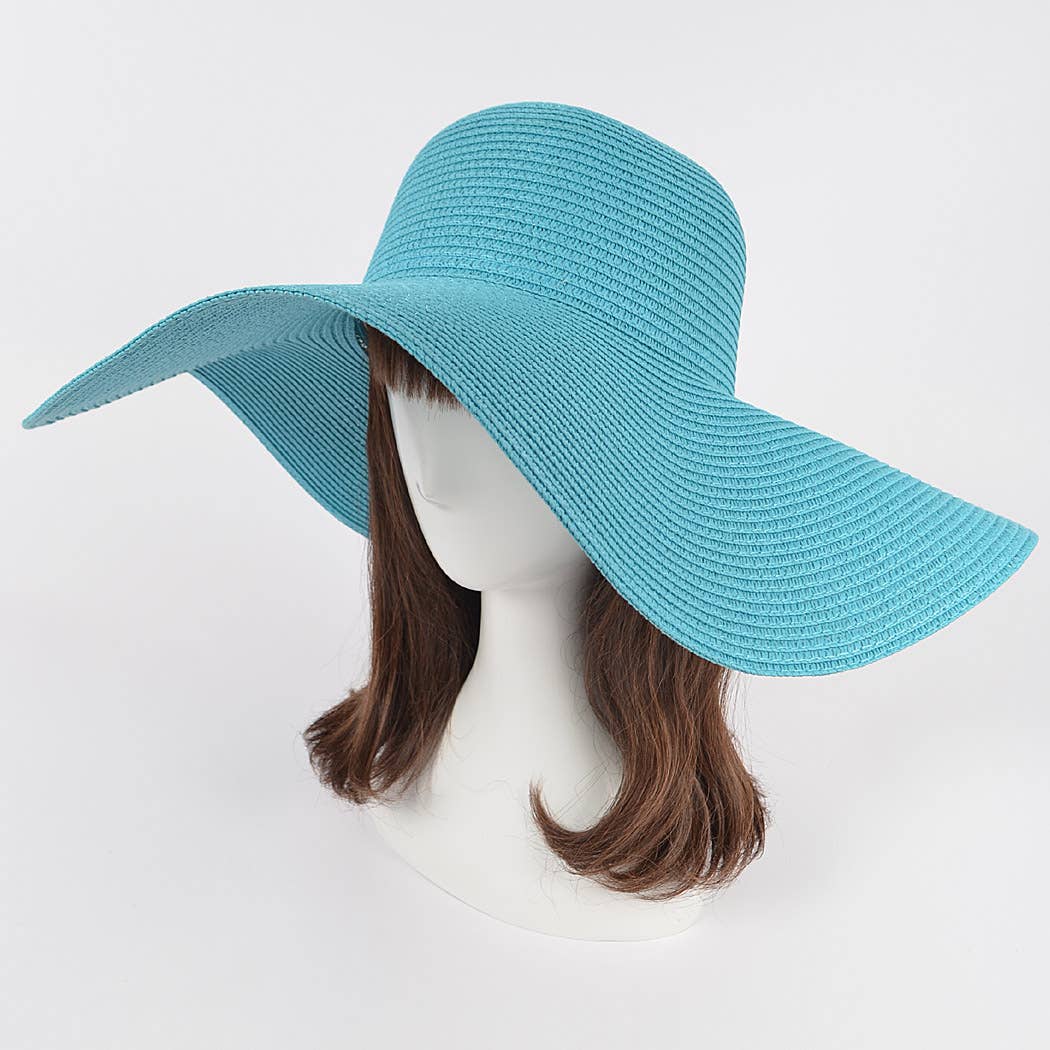 3AM BY H&D ACCESSORIES - Wholesale Straw Hat - Women's - Wide Brim Beach Hat3