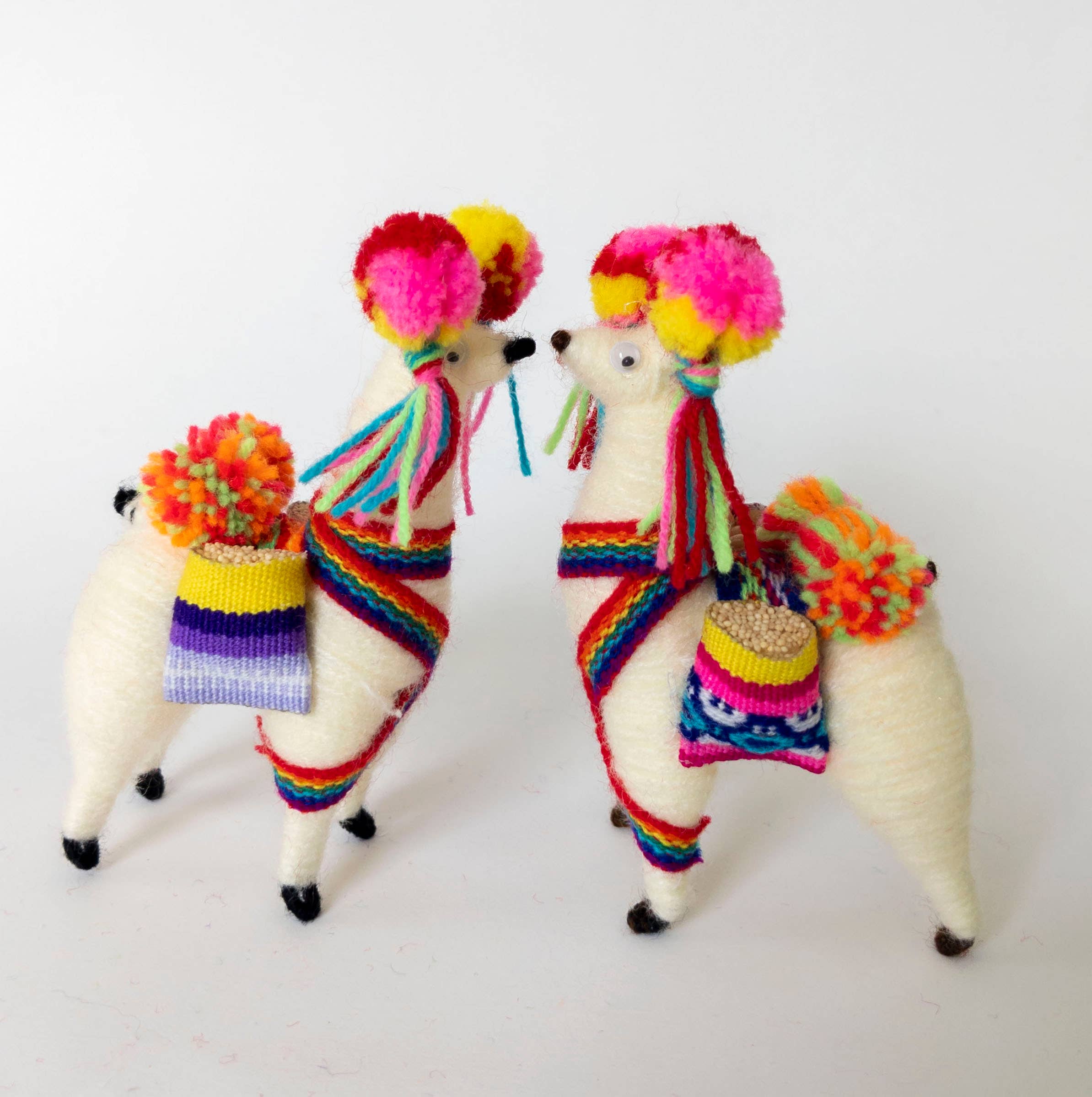 Inspired Peru - Wholesale Decorative Figurine - Fiesta Llama Small0