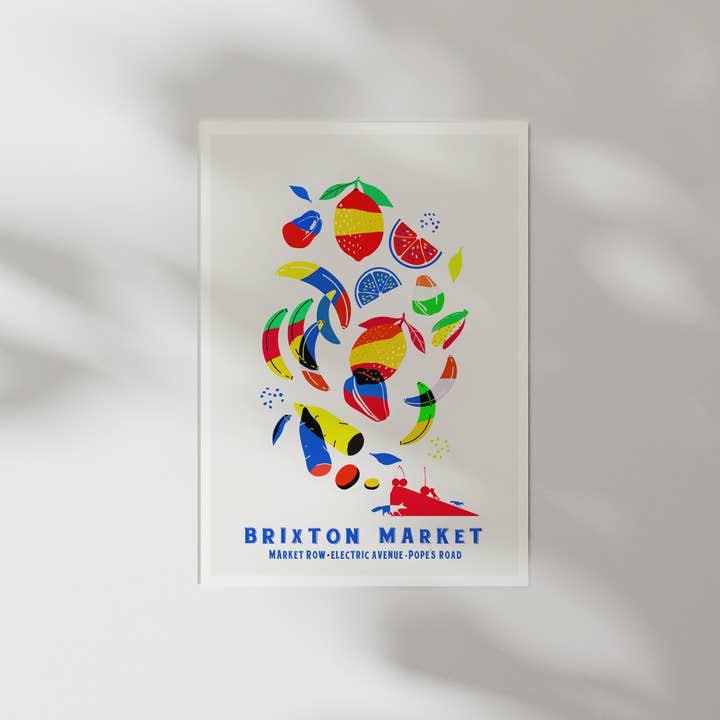 EYE FOR LONDON PRINTS - Vendita all'ingrosso Stampa artistica - Stampa d'Arte del Mercato di Brixton Londra4