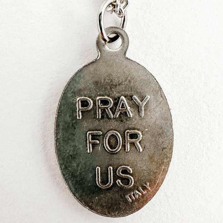 Lily & Lamb - Wholesale Pendant/Charm Necklace - St. Hubert Medal