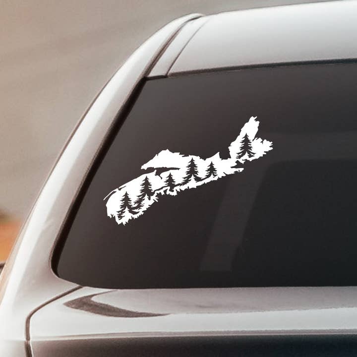 NOVA SCOTIA Province Vinyl Mærkat til bilvindue, bærbar computer for engroshandel hos Hive Decals