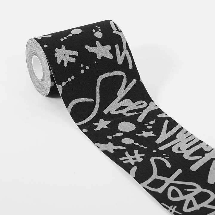 Black Gray Sleefs Graffiti Turf Tape for wholesale on Faire