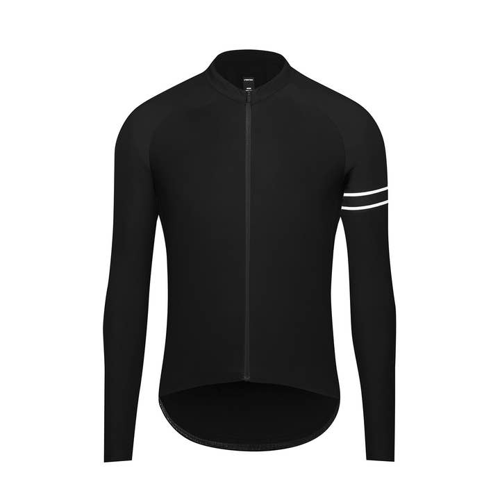 Essence Winter Long Sleeve Jersey / Black for wholesale by Vertex London