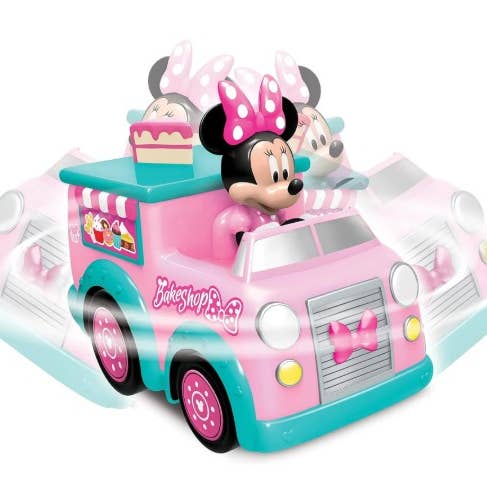 Jam'n Products - Wholesale Toy Car/Truck - Kids - DISNEY 9" MINNIE MOUSE BAKE SHOP REMOTE CONTROL VEHICLE