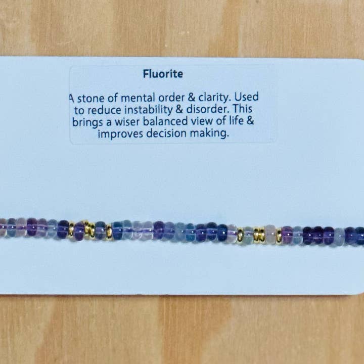 Santore Jewelry Company - Wholesale Beaded Bracelet - Linea Beaded Stretch Bracelet - Ships Carded48