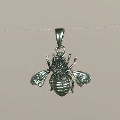 Colgante abeja esterlina para venta al por mayor de Moosepablos, Inc.
