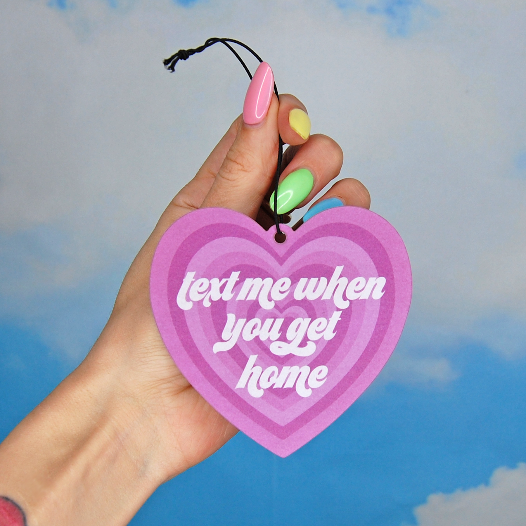 A Shop of Things - Wholesale Car Freshener - Women's - Text Me When You Get Home Air Freshener2