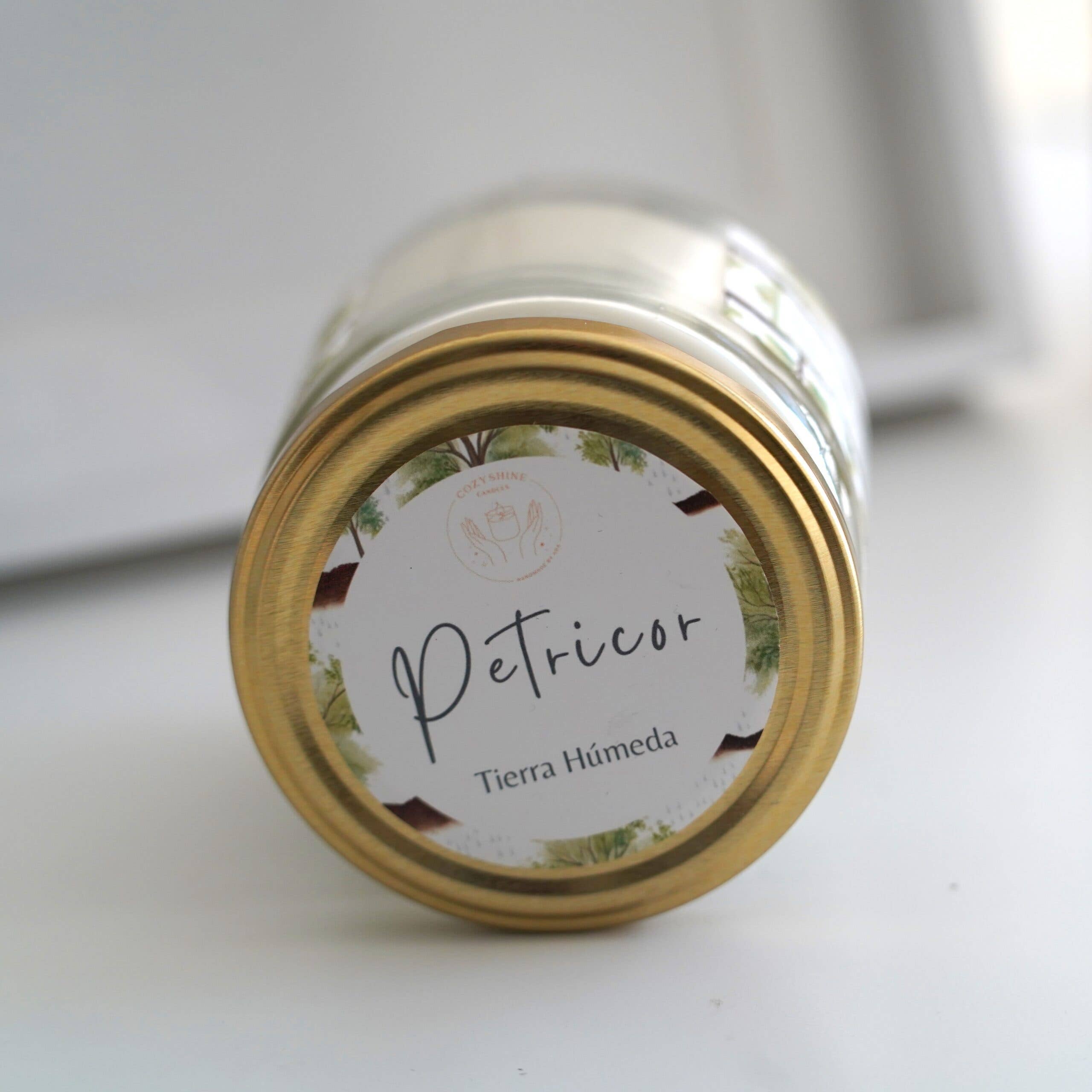 INZ Aragón S.Coop. Pequeña - Vendita all'ingrosso Candela in vasetto - Candela Profumata Cera di Soia – Petricor1