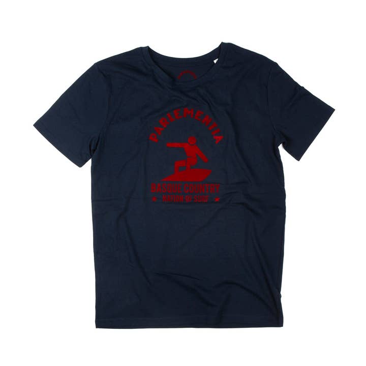 T-shirt navy - red Easysurf pour la vente par Parlementia