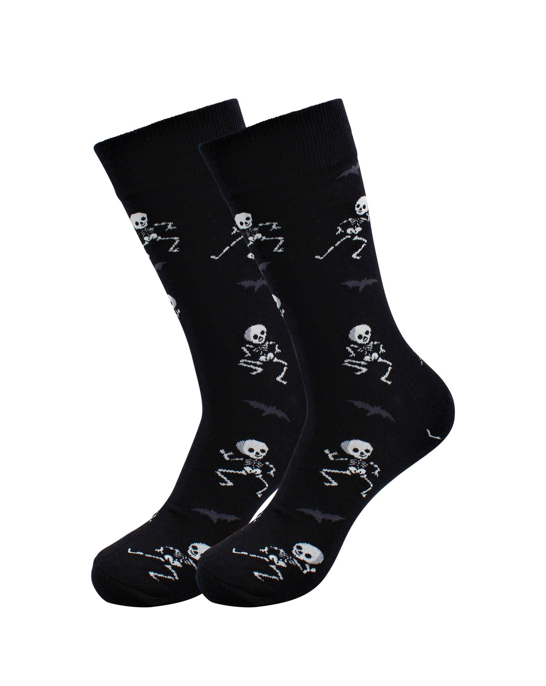 Real Sic - Wholesale Socks - Unisex - Halloween / Horror Funny Skull Socks - Dancing Skeleton9