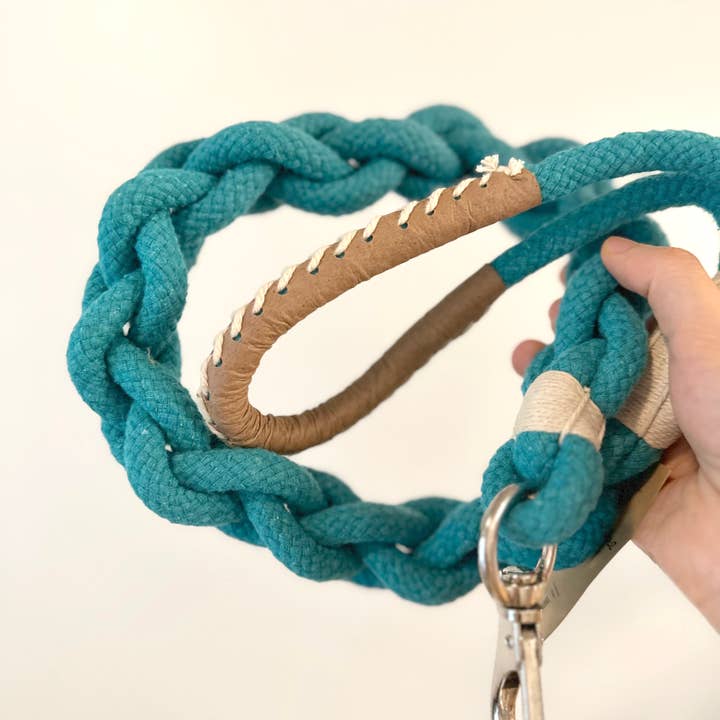 Monli Handcrafted Pet Toys - Wholesale Pet Leash - Dog - Handmade Sustainable Cotton Rope Dog Leash, Eco-friendly1