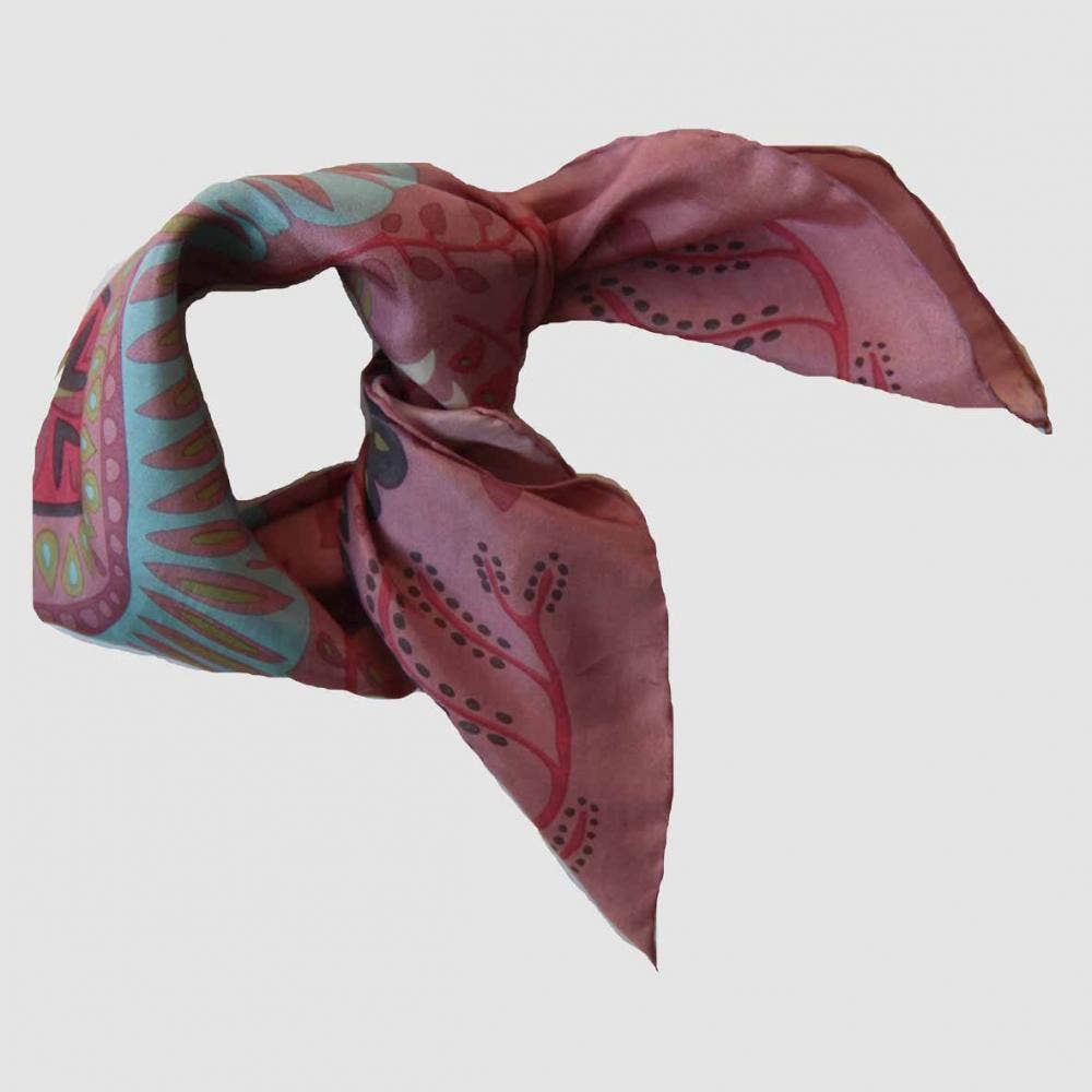 Les Belles Vagabondes - Vendita all'ingrosso Bandana/foulard per capelli - Donna - Foulard mini Marushka rosa1