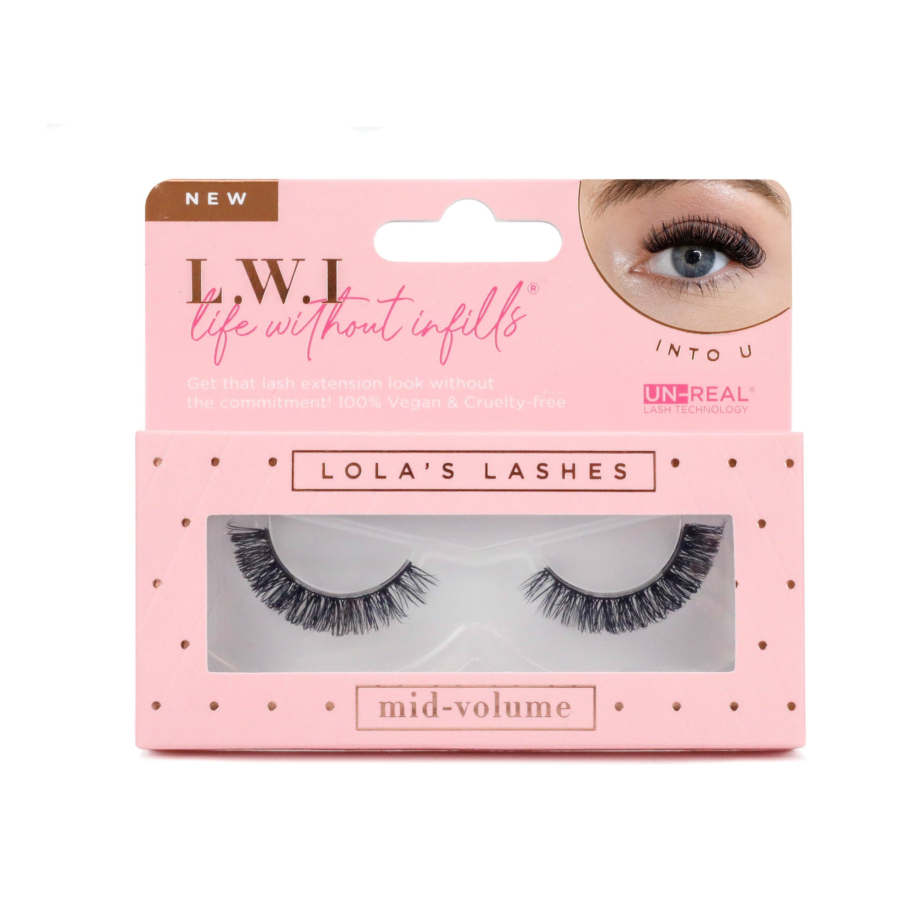 Lola's Lashes – wholesale False/fake eyelashes – L.W.I Into U Russian Strip Lashes
