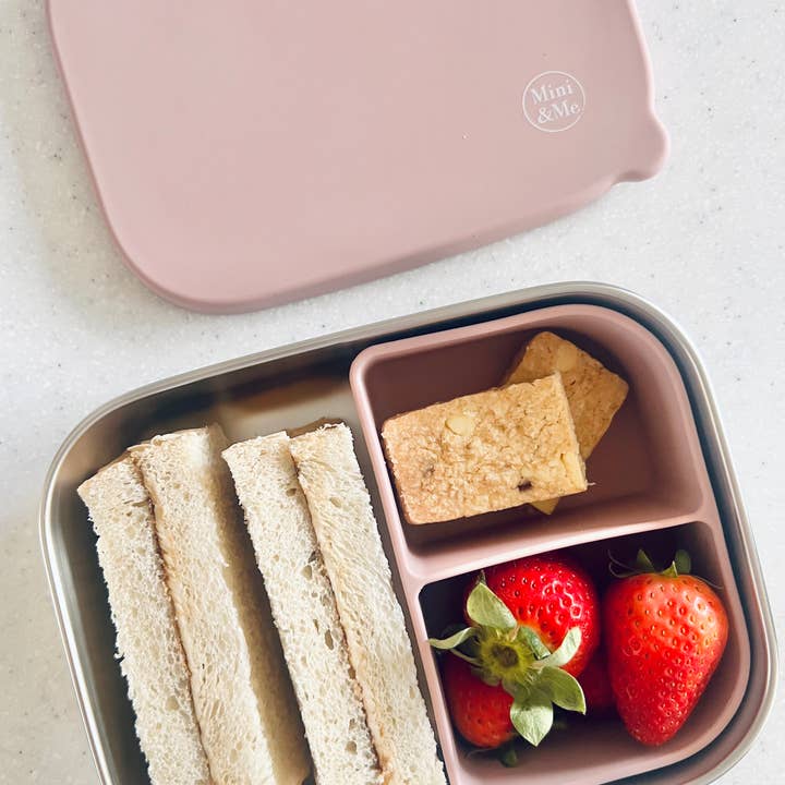 Stainless Steel Bento Box with Silicone Divider Cherry and other Purchase Wholesale dishwasher tablet box. Free Returns & Net 60 Terms on Faire trending on Faire.