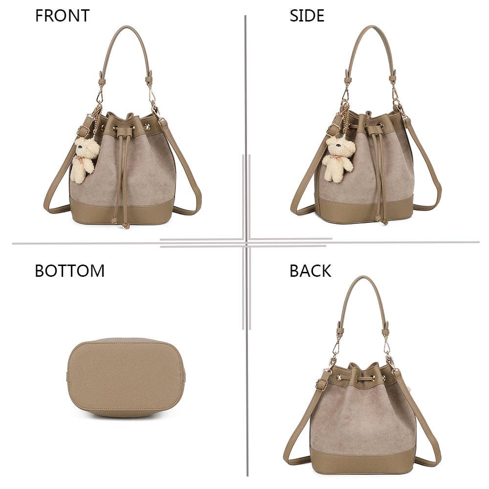 Gallantry - Wholesale Shoulder Bag - Women's - Oria Suedine(KJ-62050-1)7