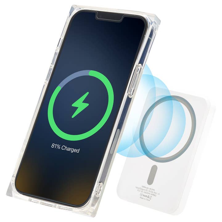 White FUEL Wireless Battery Pack (MagSafe) - Wireless Charger for wholesale on Faire