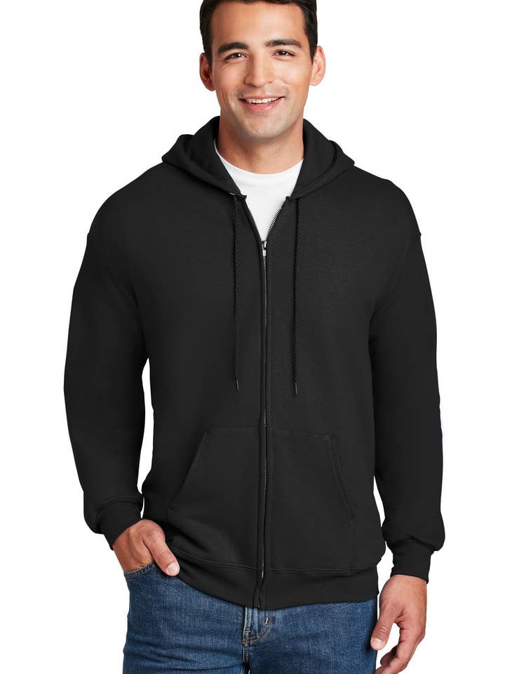 Ink Tees Custom T-Shirt Personalized Print, Premium Quality, Fast Turnaround, Multiple Colors Hanes Ultimate Cotton - Full-Zip Hooded Sweatshirt. F283 for wholesale by Ink Tees Custom Tshirts