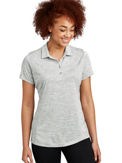 Polo Sport-Tek Feminino PosiCharge Electric Heather por atacado de Forever11