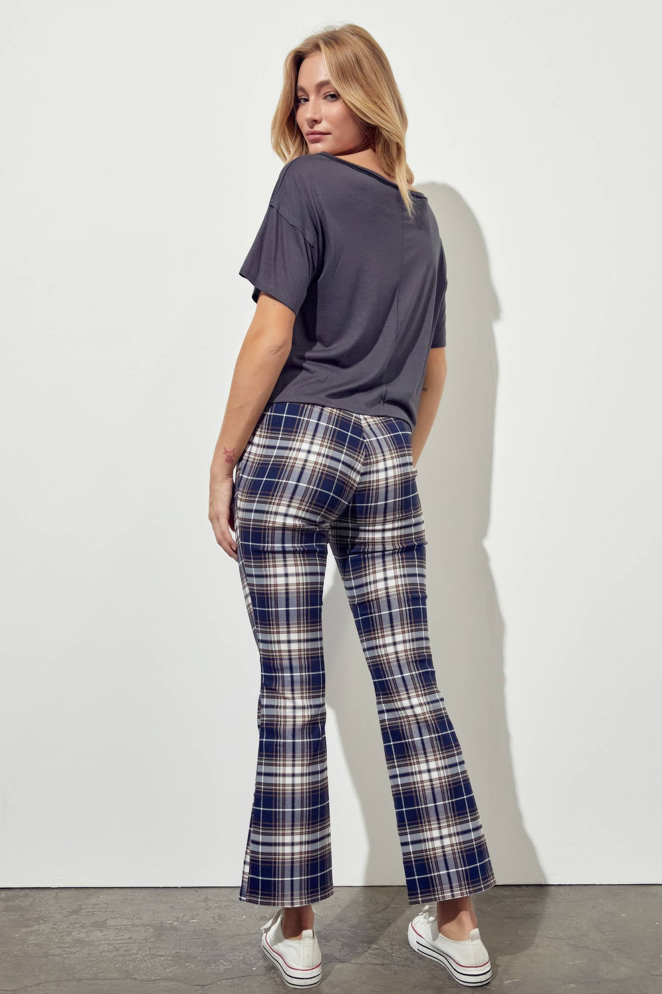 Navy BP6319-C - Casual Women's Pants for wholesale on Faire9