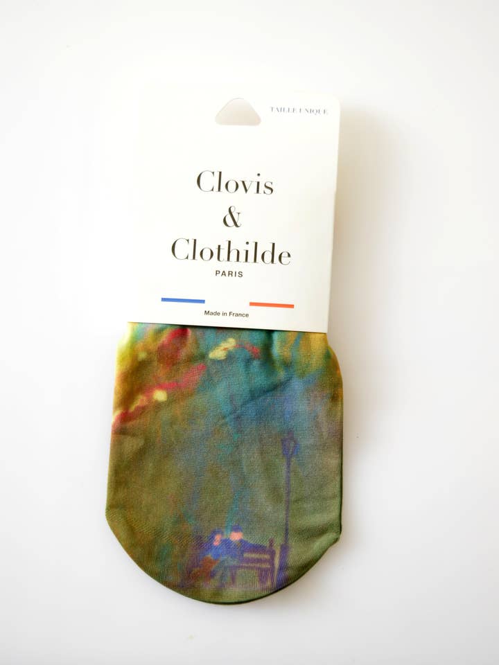 Ankle sock "Lovers' Garden" for wholesale by Clovis & Clothilde Paris