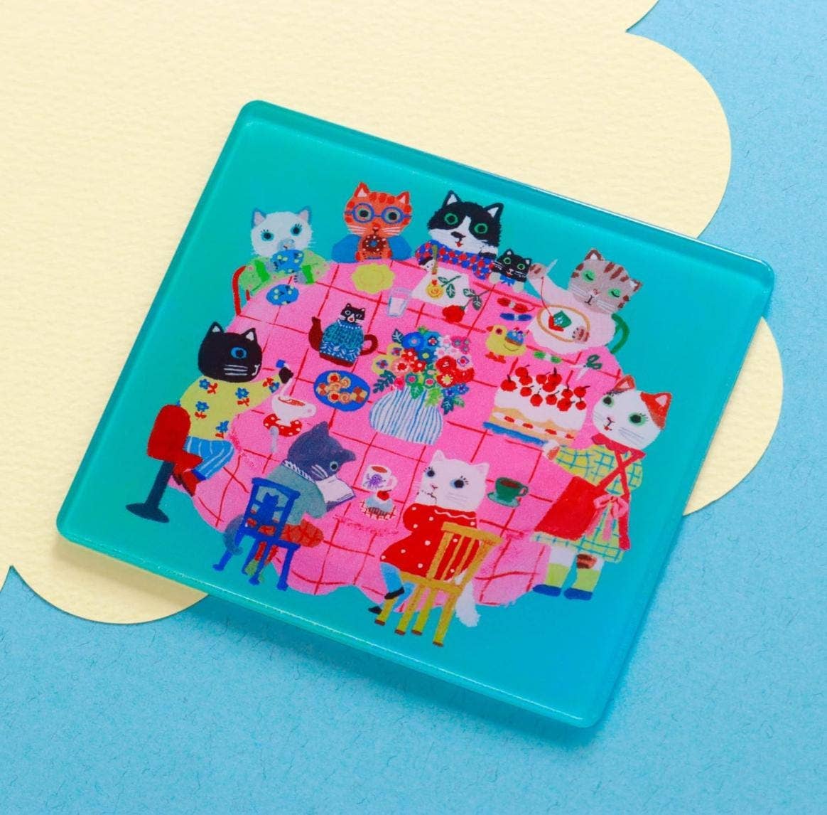 「FUNJI」In Japan - Wholesale Rubber/Decorative Stamp - Yumi Kitagishi Cute Japanese Desk Stamp Mat – Soft PVC Pad1
