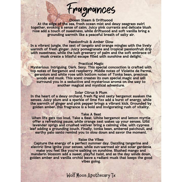 Wolf Moon Apothecary Tx - Wholesale Bath/Body Oil - LUXE Body Oils | 10 ml Perfume Rollers | Lasting Fragrance10