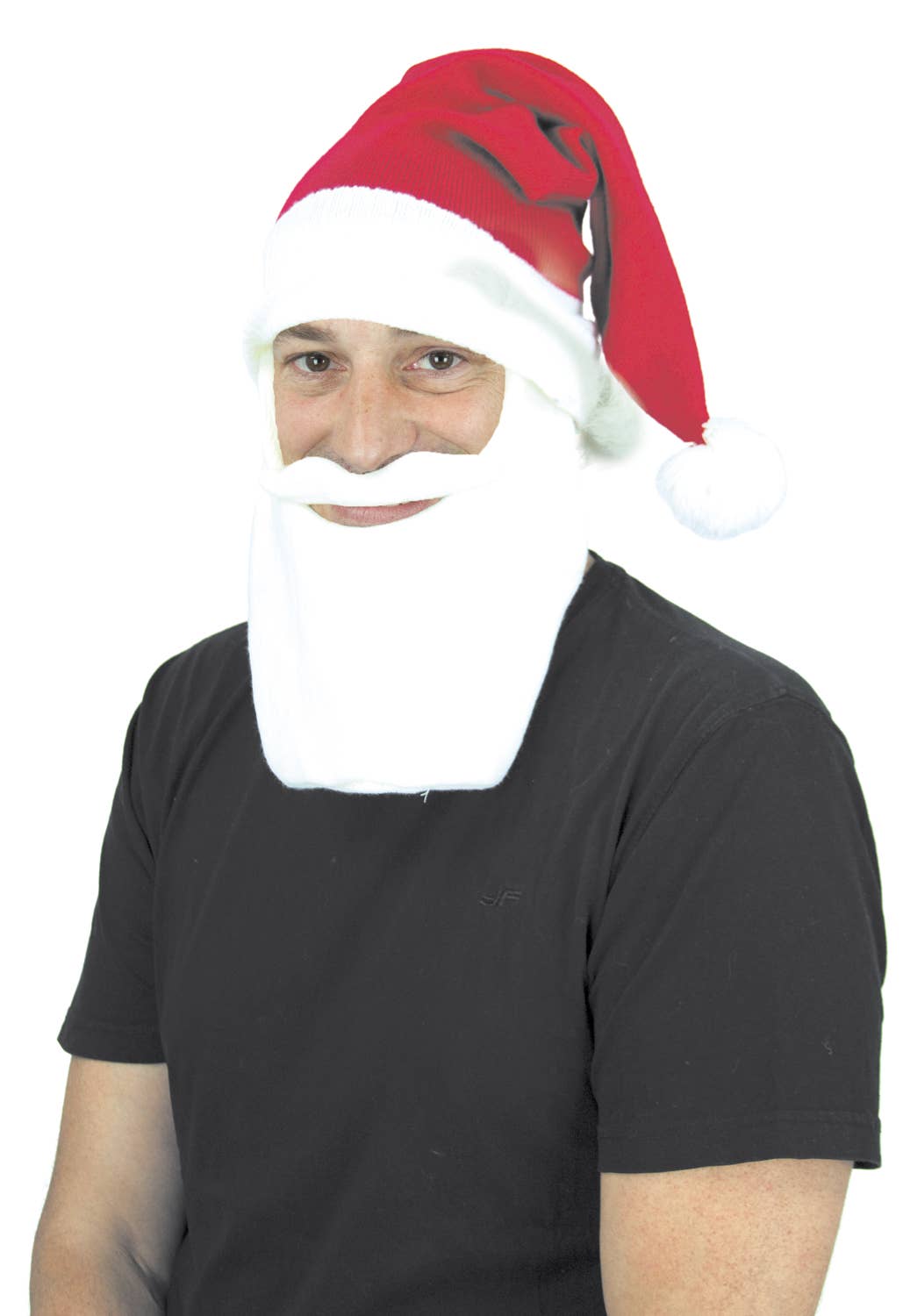 Party Pro - Wholesale Costume - Unisex - KNITTED SANTA CLAUS HAT AND BEARD0