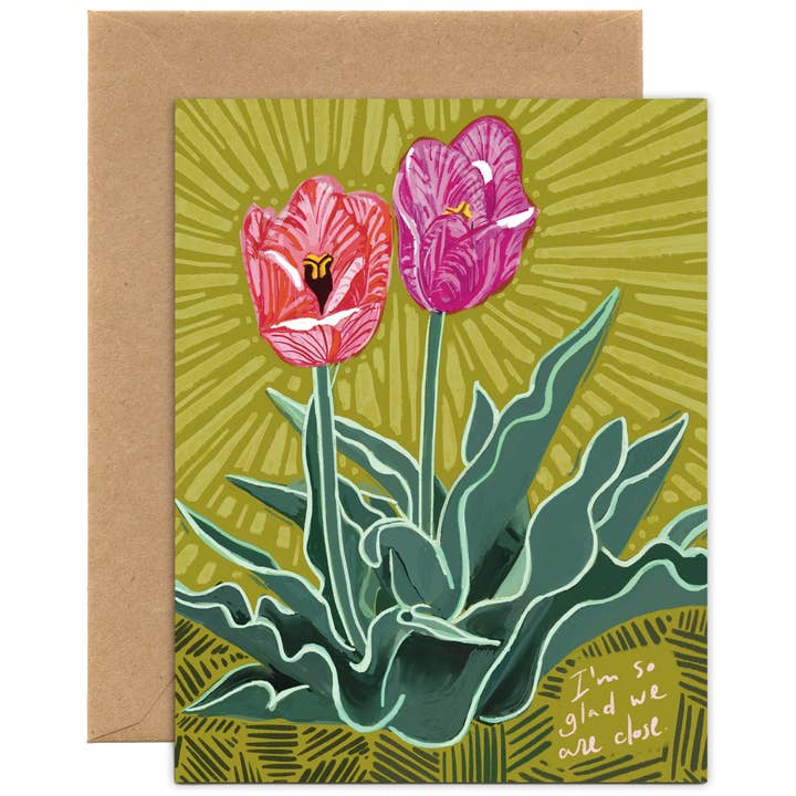 Tiny and Snail - Vendita all'ingrosso Biglietti di amicizia - Sono così contento che siamo vicini