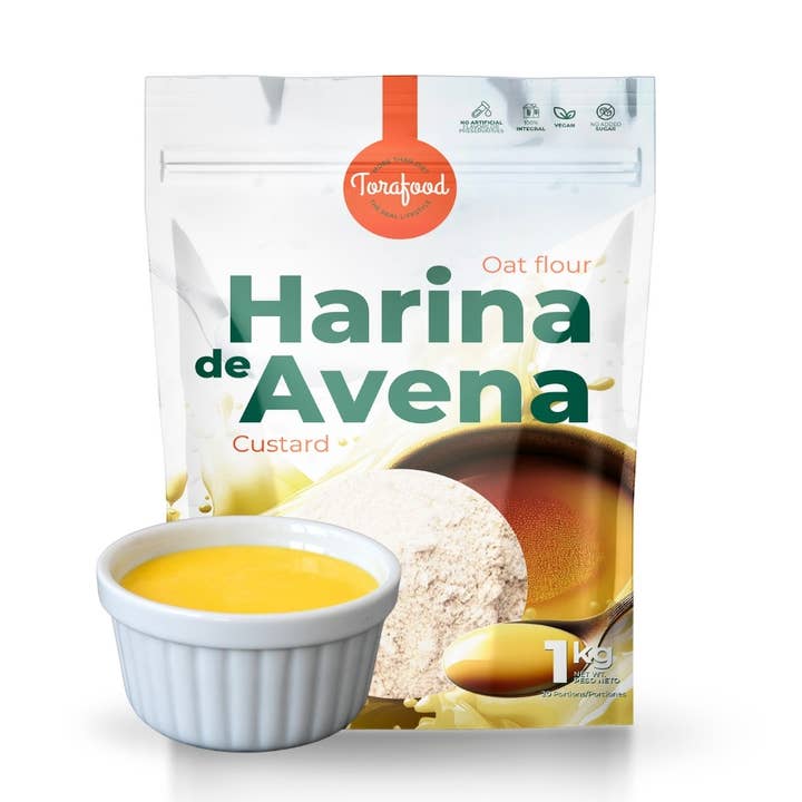 HARINA DE AVENA SABOR NATILLAS 1KG - TORAFOOD para venta al por mayor de Torafood