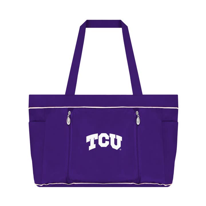 TCU Horned Frogs Multi-purpose Tote Bag for wholesale by Creative Knitwear