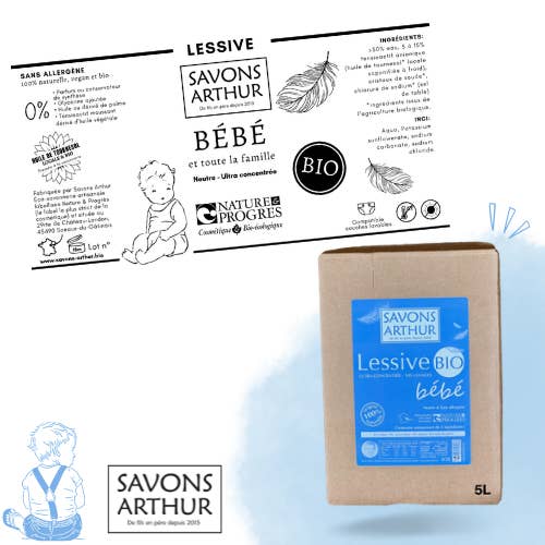 Savons Arthur - Wholesale Food/Beverage Label - Bulk Sale Tags