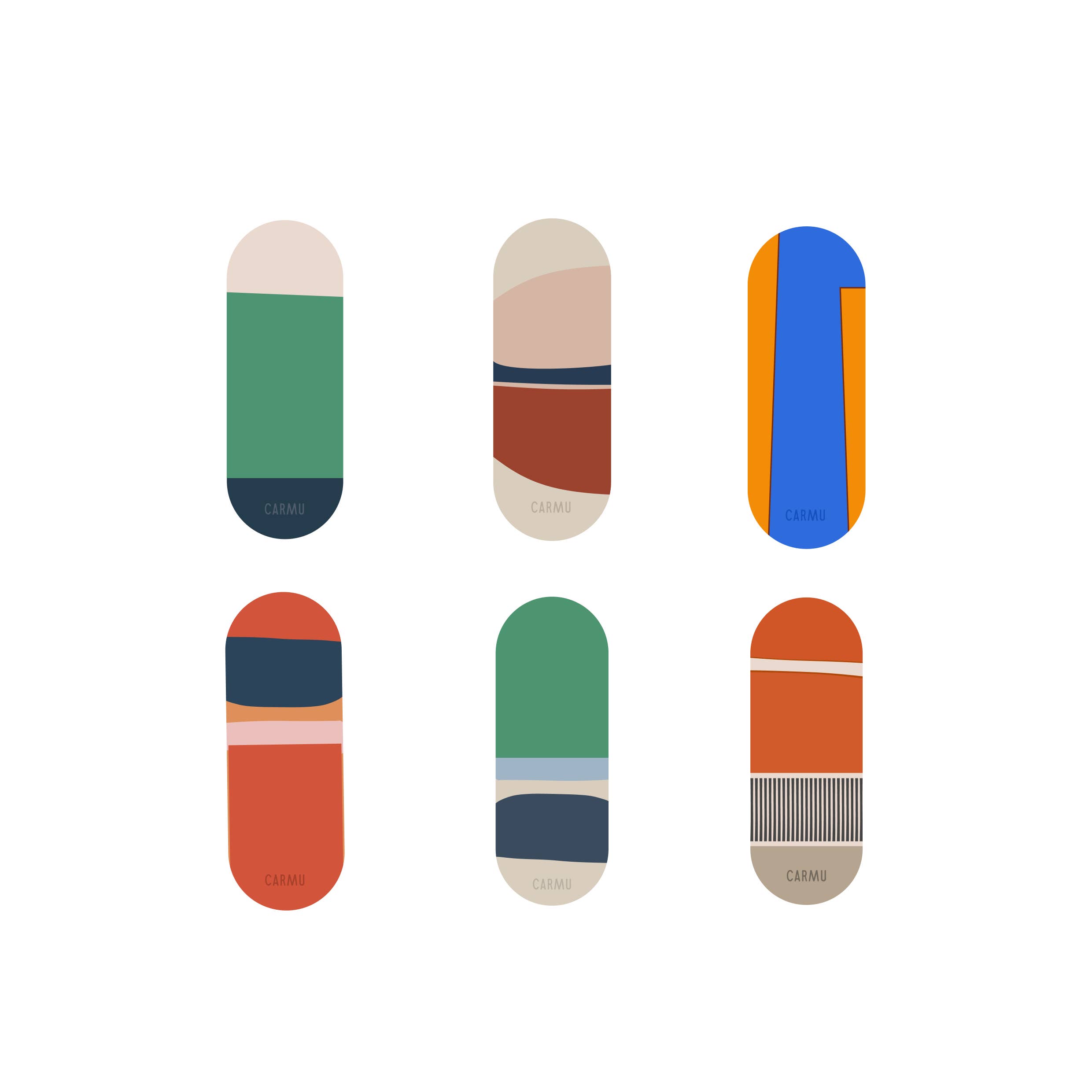 CARMU – Großhandel Yogamatte – Mischpackung