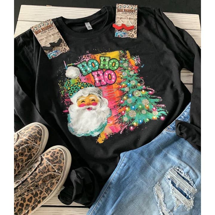 Bright Ho Ho Ho for wholesale by Southern Attitude Designs Inc