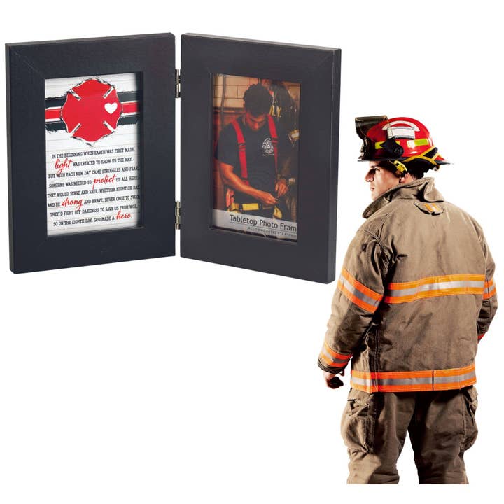Dicksons - Wholesale Picture Frame - Firefighter Double Window Frame