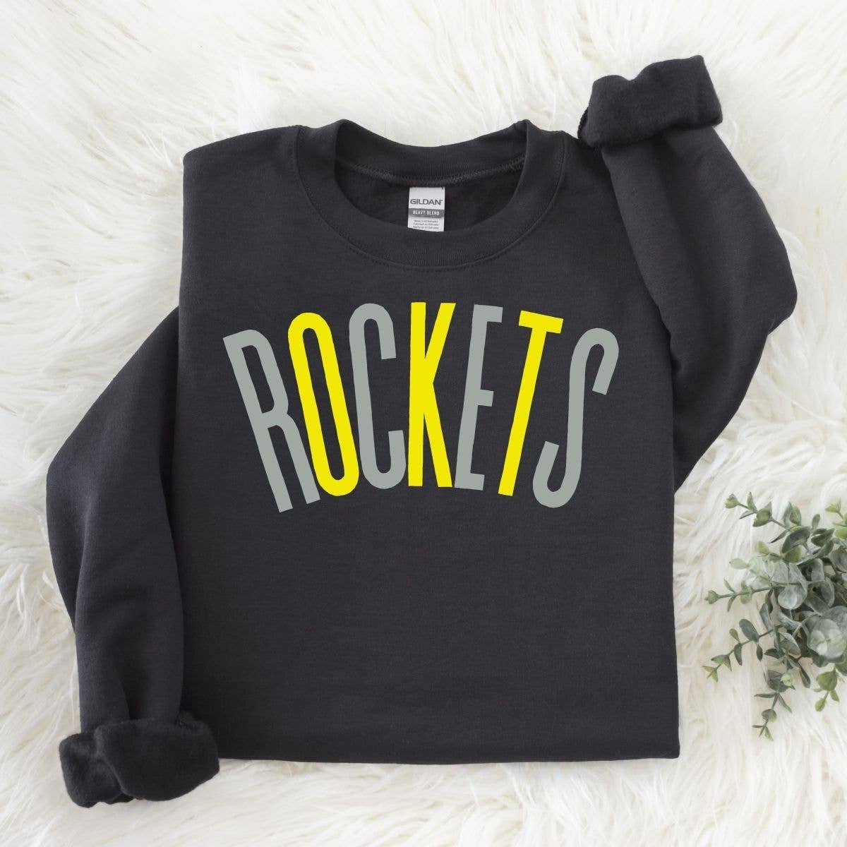 La Bella Rose Boutique - Vente Sweat-shirt à imprimés – femme - Sweat-shirt d'équipe personnalisé, pull universitaire, cadeau sportif13