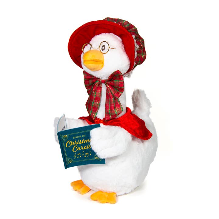 Cuddle Barn, Inc. - Wholesale Stuffed/Plush Toy - Kids & Baby - Carolin' Mother Goose (Animated Singing Christmas Plush Toy)1