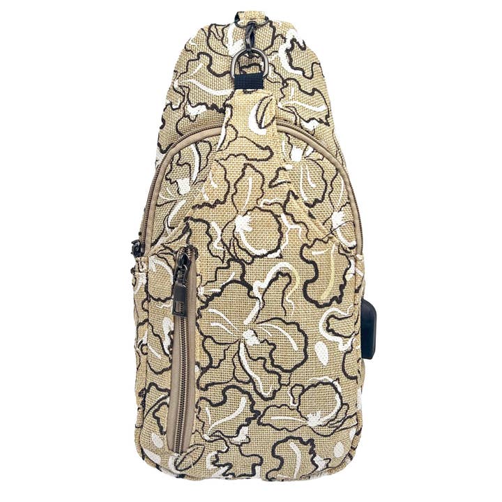 Calla Products - Wholesale Backpack - Unisex - Sonoma Anti Theft Sling Crossbody Purses Resort Breeze7