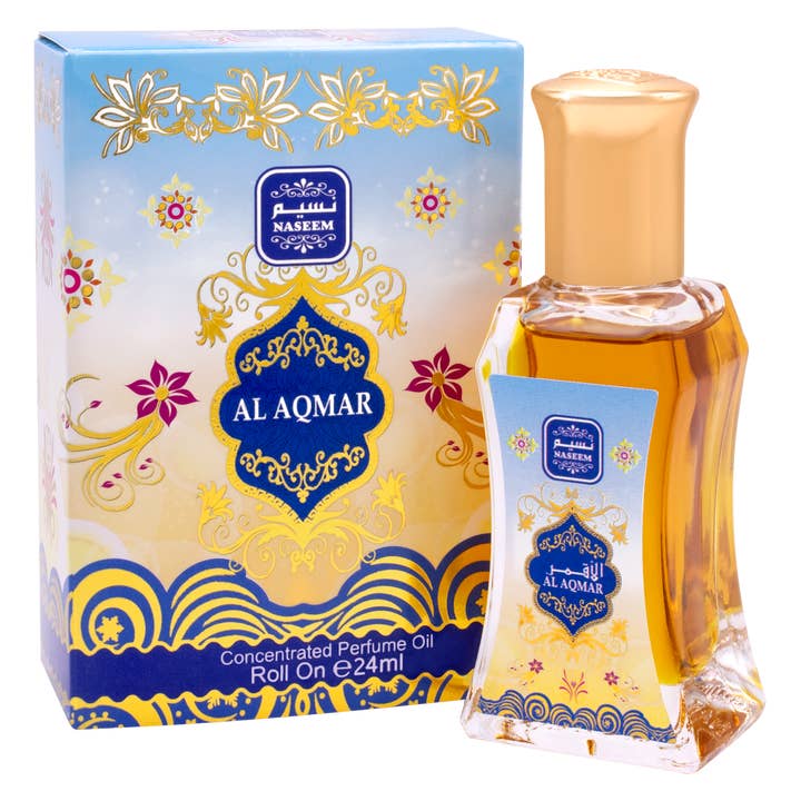 AL AQMAR Roll On Perfume Oil Floral Oud Men's Fragrance 24mL for wholesale by NASEEM